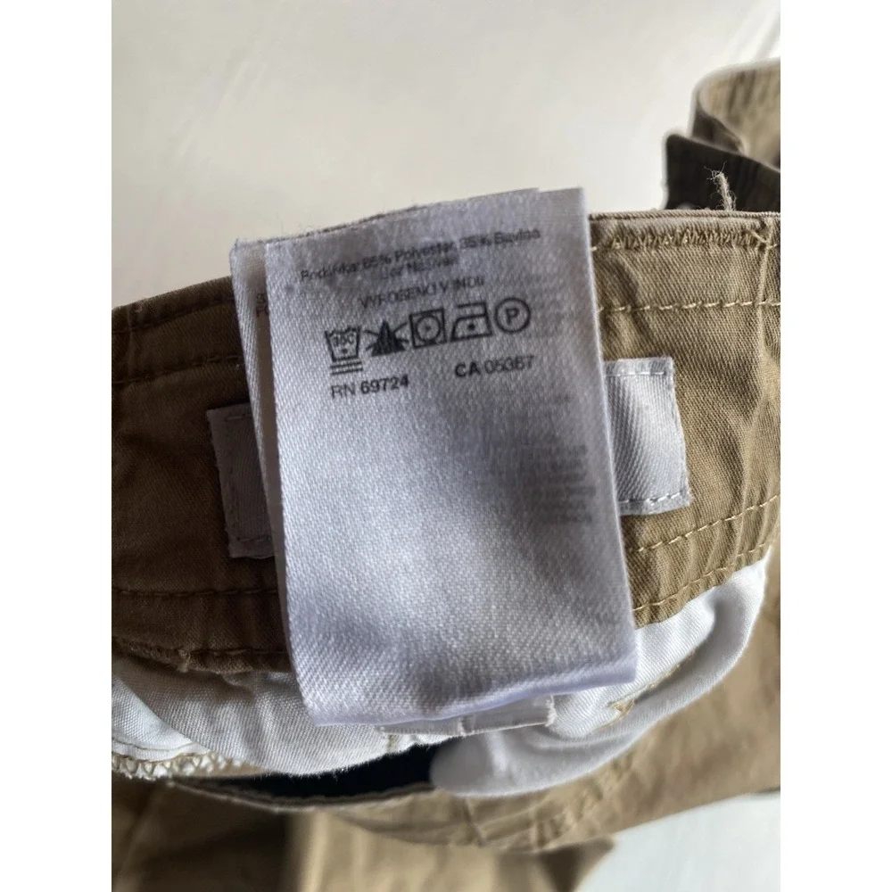 Columbia Men's Straight Fit Chino Pants Tan Khaki 32x32 Utility Pocket Stretch